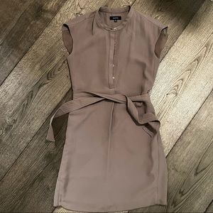 Aritzia Babaton Taupe Dress
